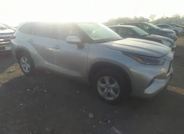 toyota highlander 2022 5tdzarah3ns513874