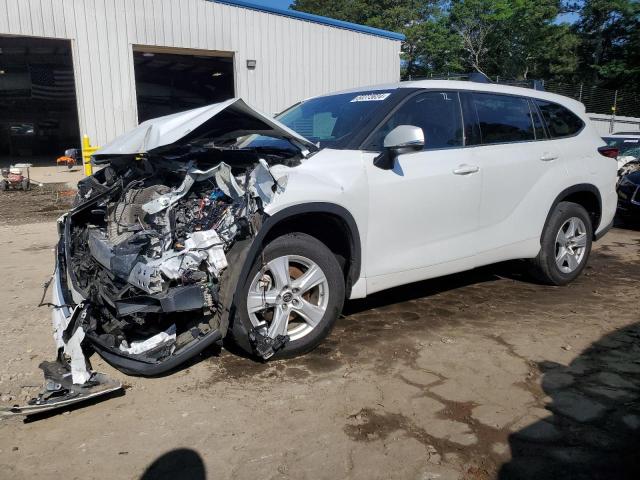 toyota highlander 2022 5tdzarah5ns516193