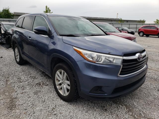 toyota highlander 2015 5tdzarfh0fs014962