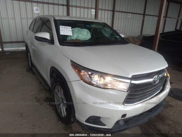 toyota highlander 2016 5tdzarfh0gs020438