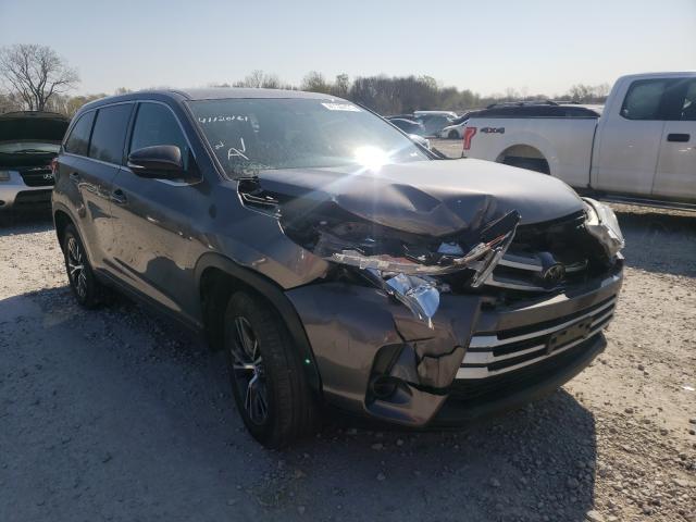 toyota highlander 2018 5tdzarfh0js036601