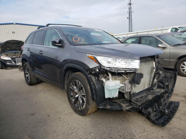 toyota highlander 2018 5tdzarfh0js037781