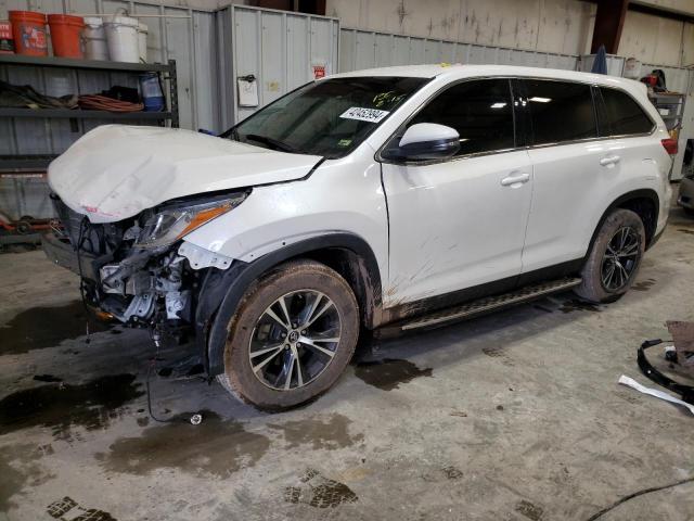 toyota highlander 2019 5tdzarfh0ks054873