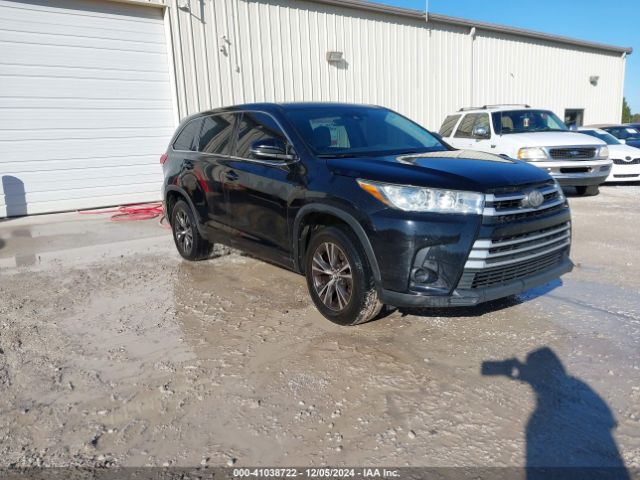 toyota highlander 2017 5tdzarfh1hs027304