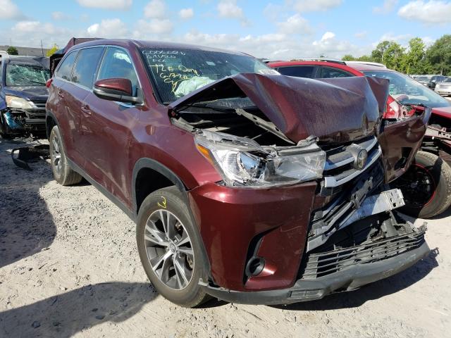 toyota highlander 2019 5tdzarfh1ks042053