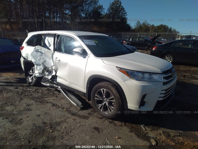 toyota highlander 2019 5tdzarfh1ks053294