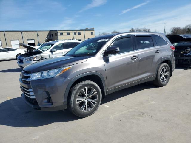 toyota highlander 2019 5tdzarfh2ks043373