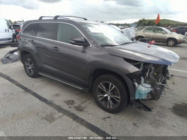 toyota highlander 2019 5tdzarfh2ks048394