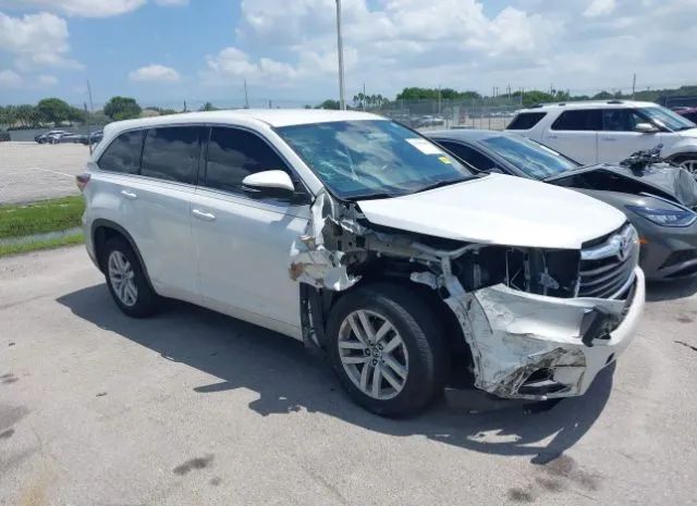 toyota highlander 2016 5tdzarfh3gs021213