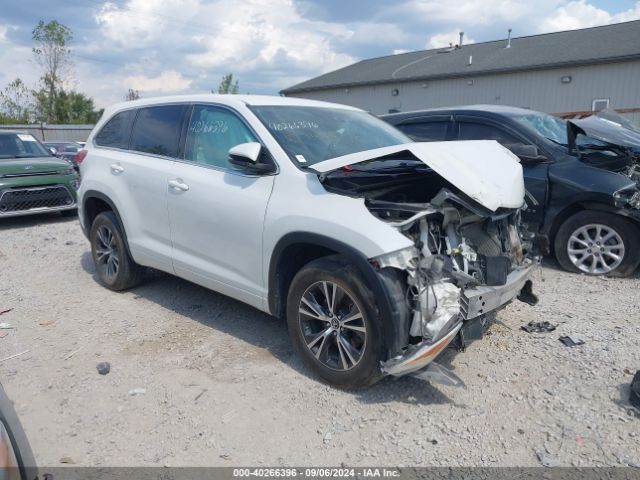 toyota highlander 2018 5tdzarfh3js041551