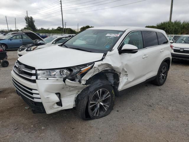 toyota highlander 2019 5tdzarfh3ks051658