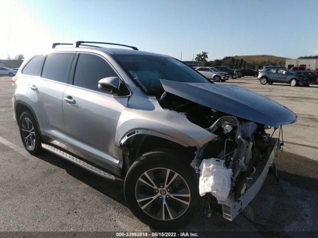 toyota highlander 2019 5tdzarfh4ks055248