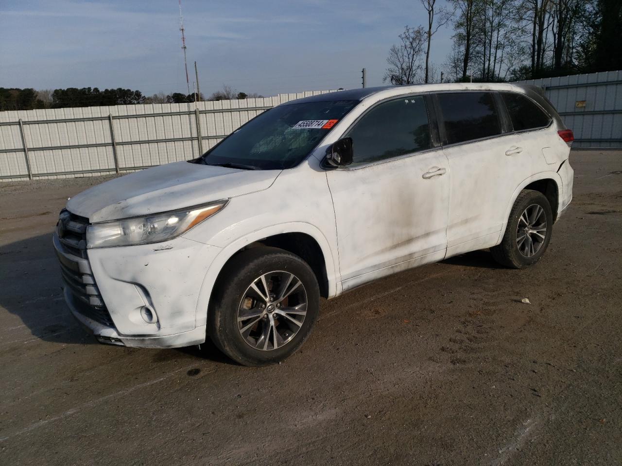 toyota highlander 2019 5tdzarfh5ks048986