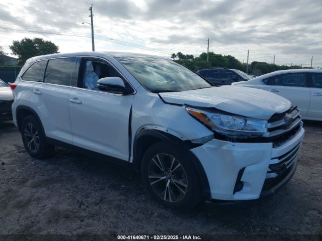 toyota highlander 2019 5tdzarfh5ks053329