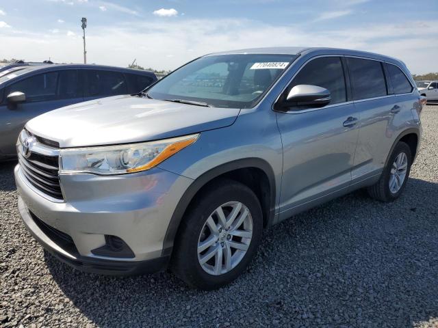 toyota highlander 2014 5tdzarfh6es007447