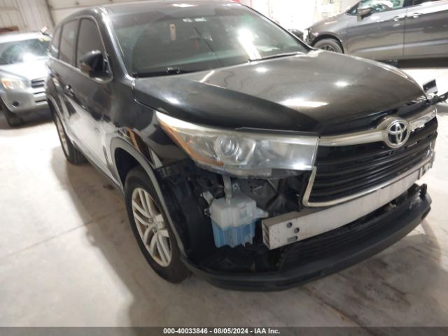 toyota highlander 2015 5tdzarfh6fs012021