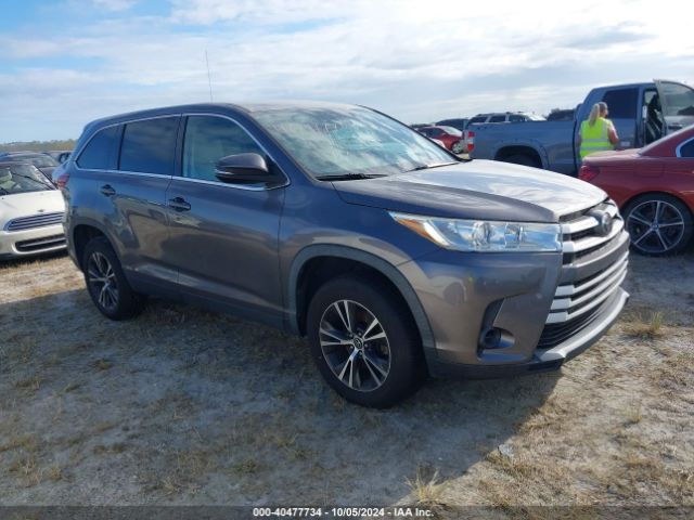 toyota highlander 2019 5tdzarfh6ks053436