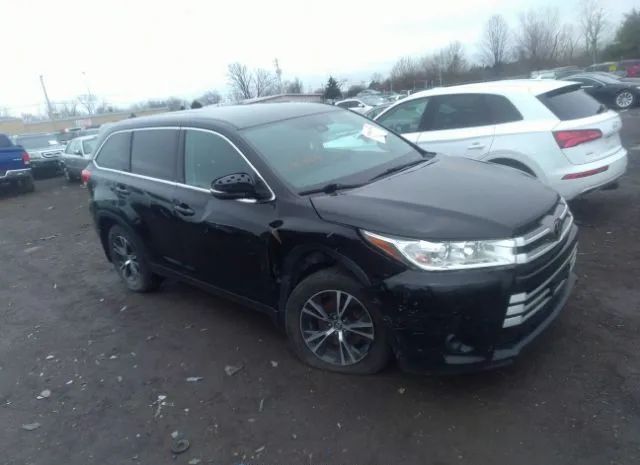 toyota highlander 2019 5tdzarfh6ks057325