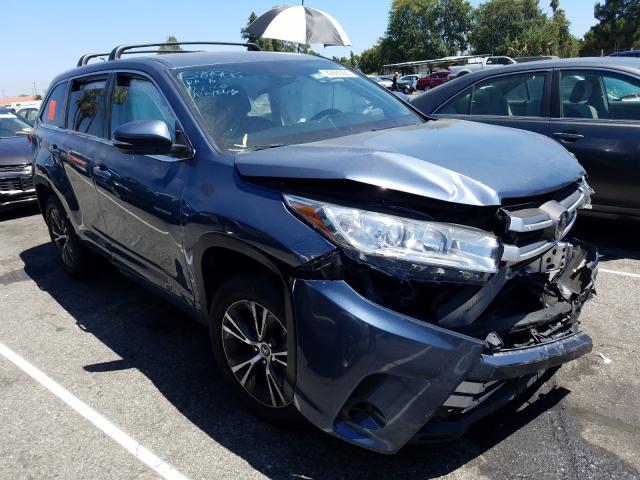 toyota highlander 2018 5tdzarfh7js033193