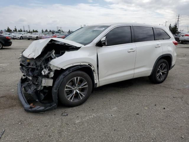 toyota highlander 2018 5tdzarfh7js039575