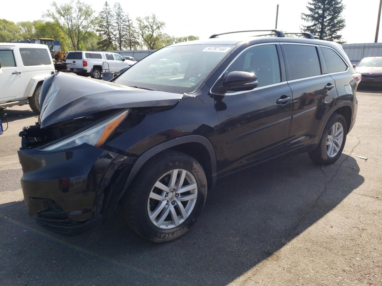 toyota highlander 2015 5tdzarfh8fs015759