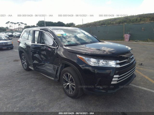 toyota highlander 2018 5tdzarfh8js041397