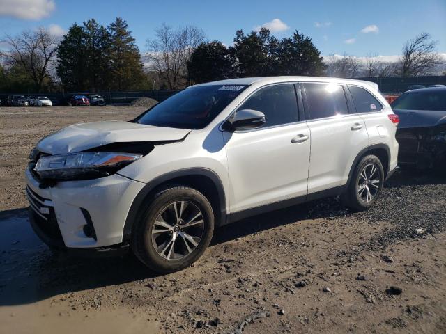 toyota highlander 2019 5tdzarfh9ks041930