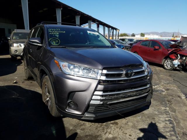 toyota highlander 2019 5tdzarfh9ks046884