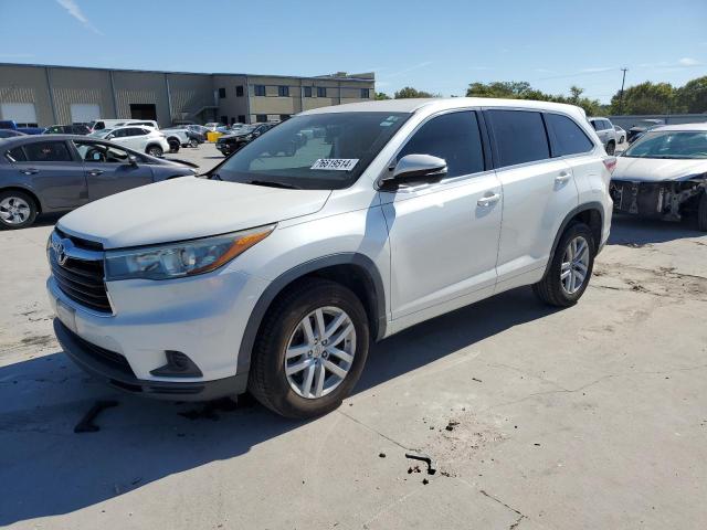 toyota highlander 2015 5tdzarfhxfs014080