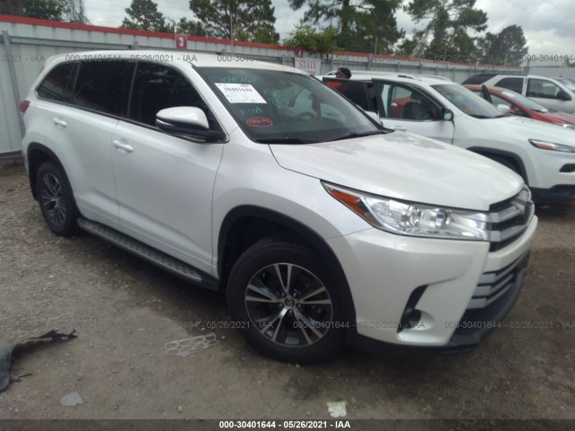 toyota highlander 2017 5tdzarfhxhs026510