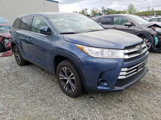 toyota highlander 2018 5tdzarfhxjs035679