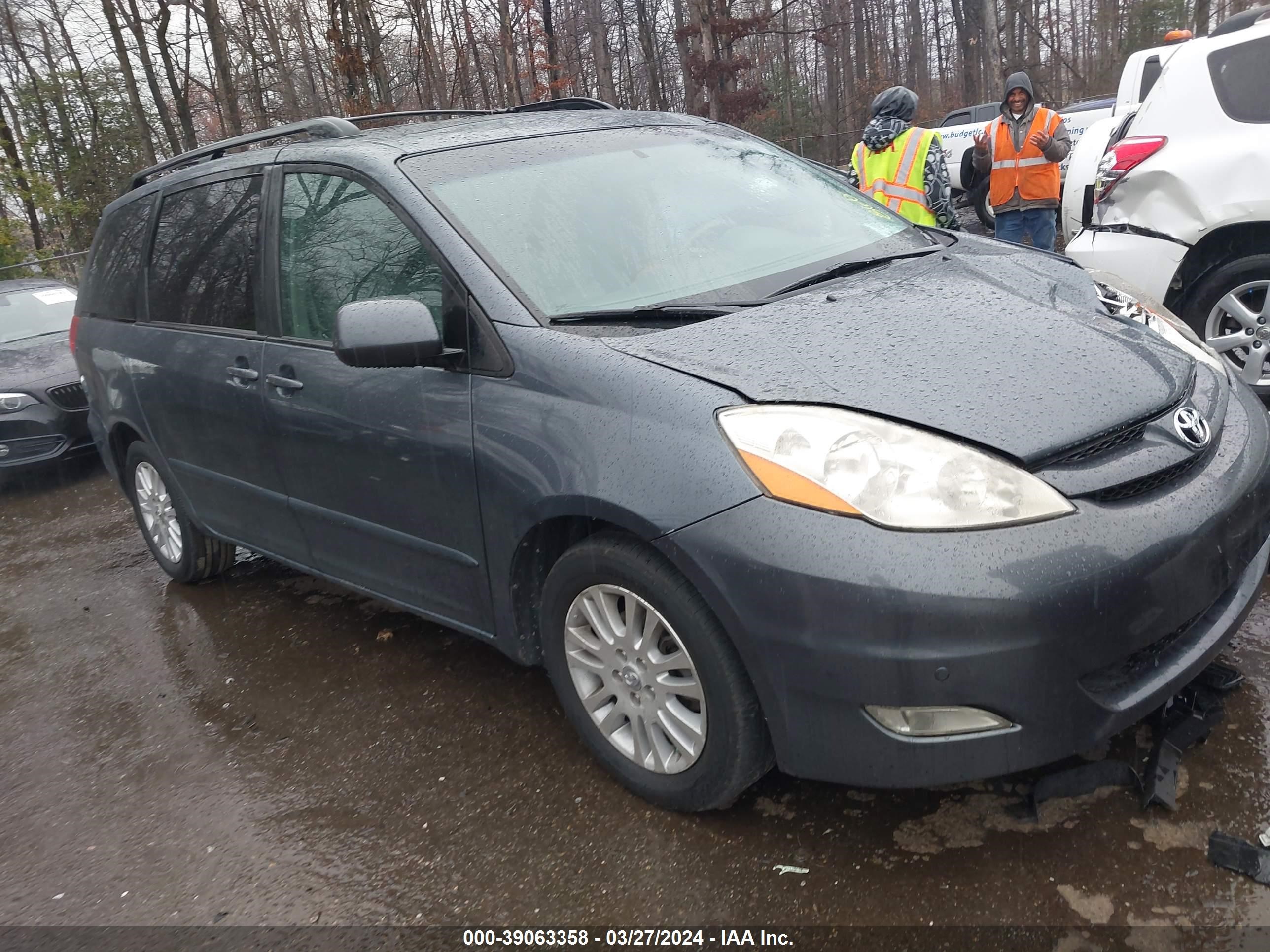 toyota sienna 2009 5tdzk22c09s261143