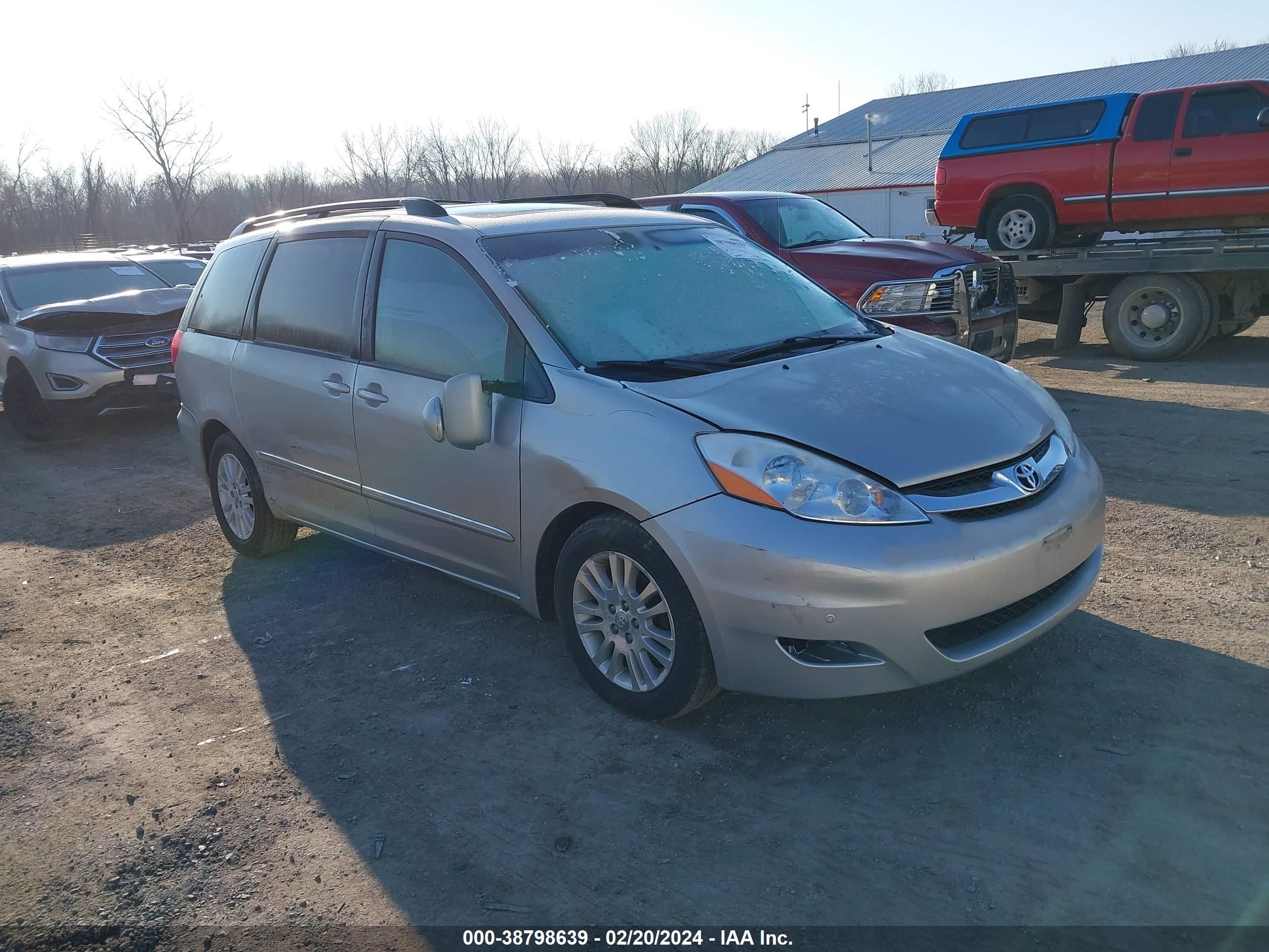 toyota sienna 2007 5tdzk22c17s092344