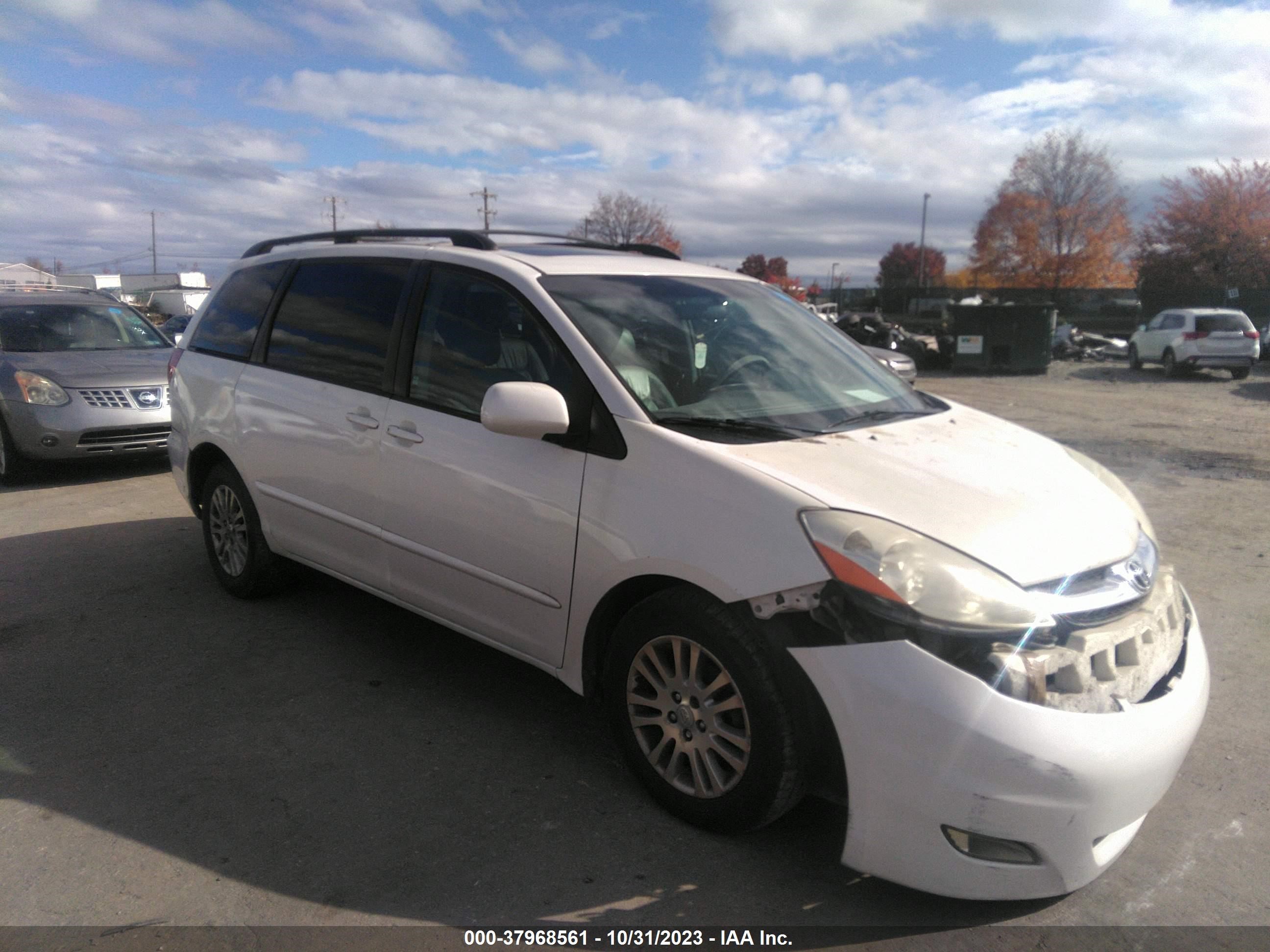 toyota sienna 2007 5tdzk22c37s080826