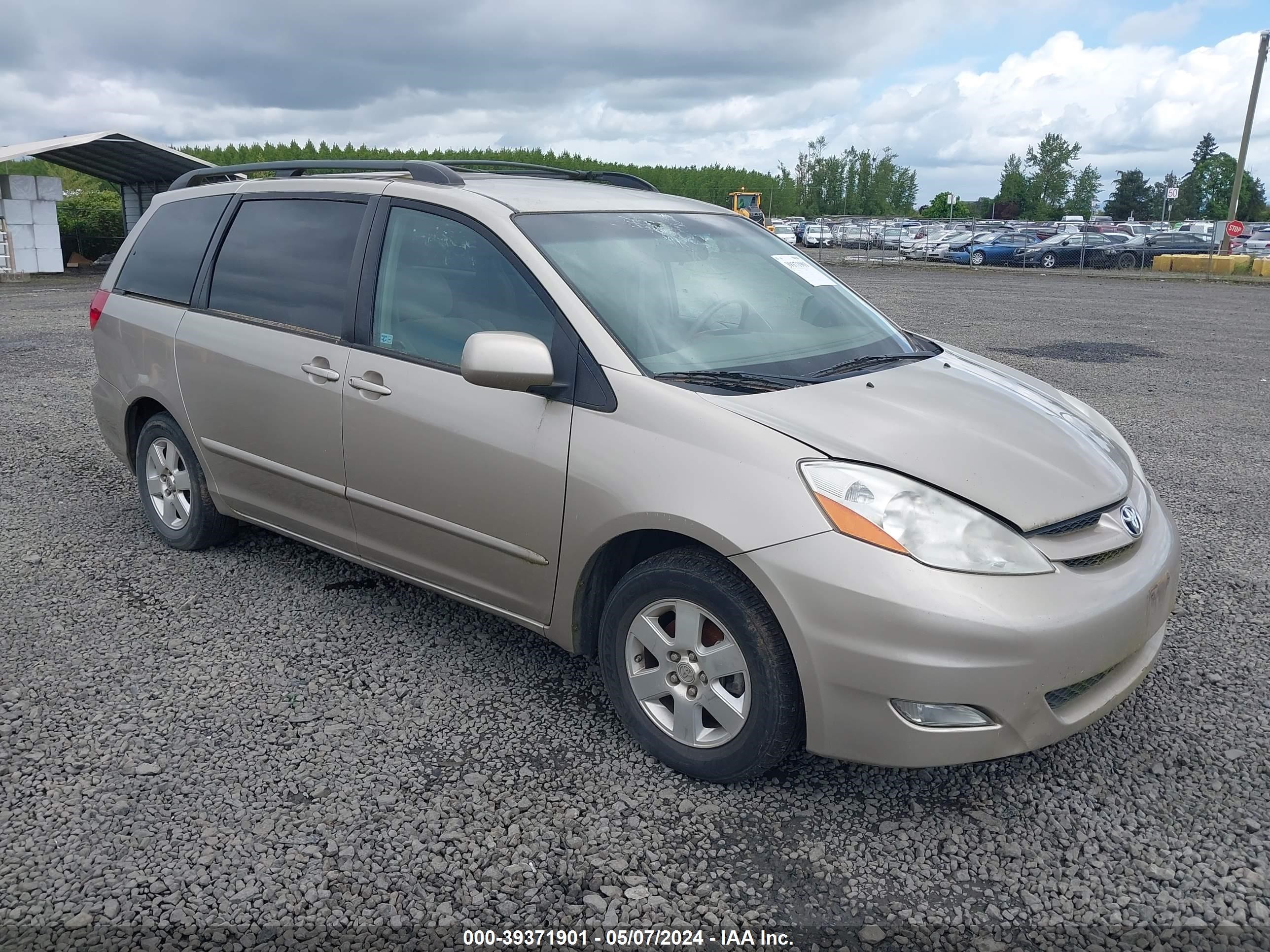 toyota sienna 2007 5tdzk22c57s095957