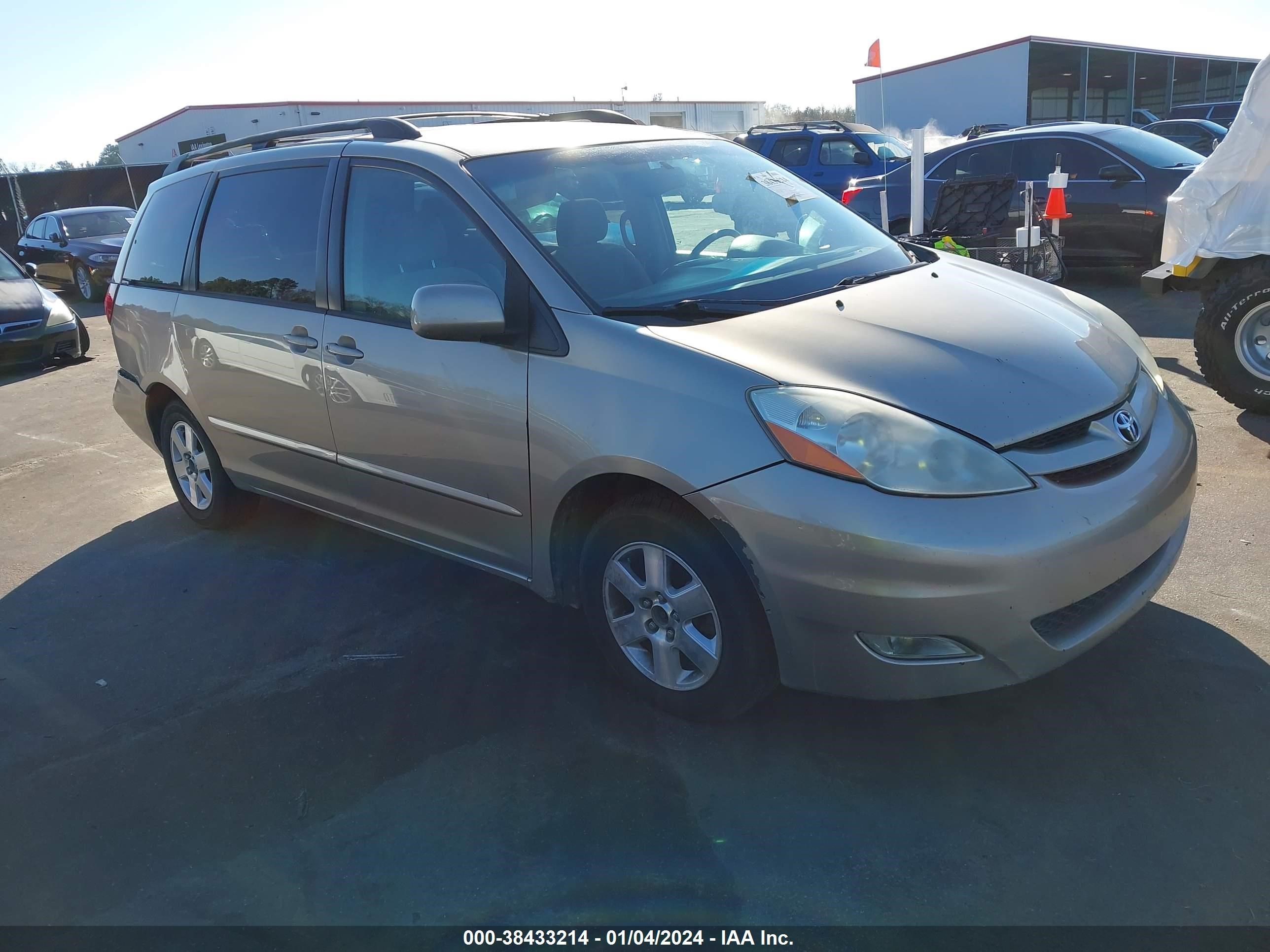 toyota sienna 2007 5tdzk22c67s023486