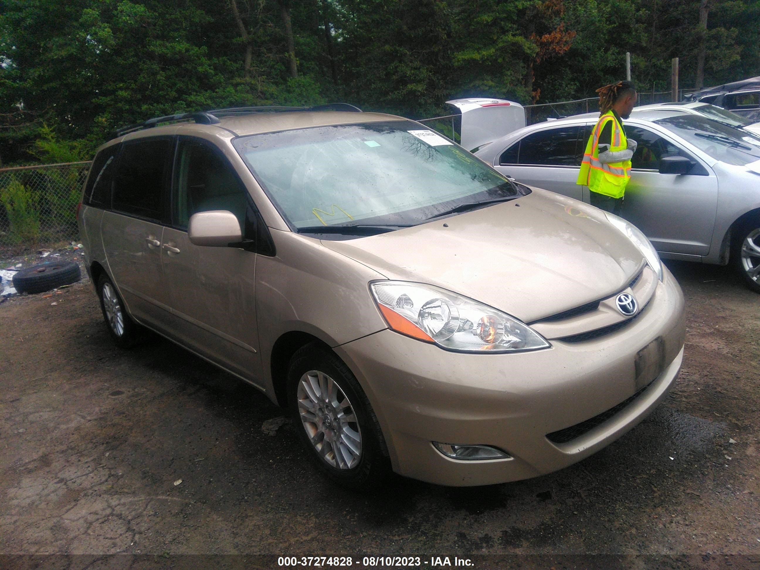 toyota sienna 2007 5tdzk22c67s090900