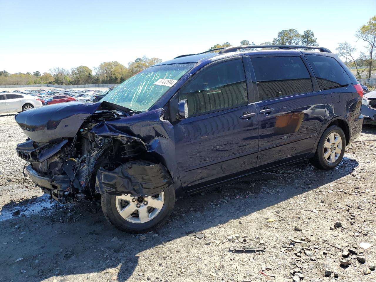 toyota sienna 2007 5tdzk22c87s003692