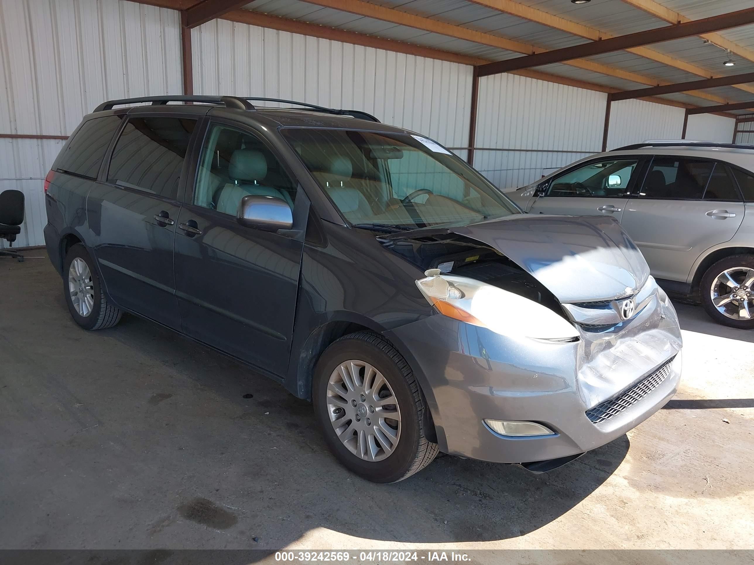 toyota sienna 2007 5tdzk22c97s015883