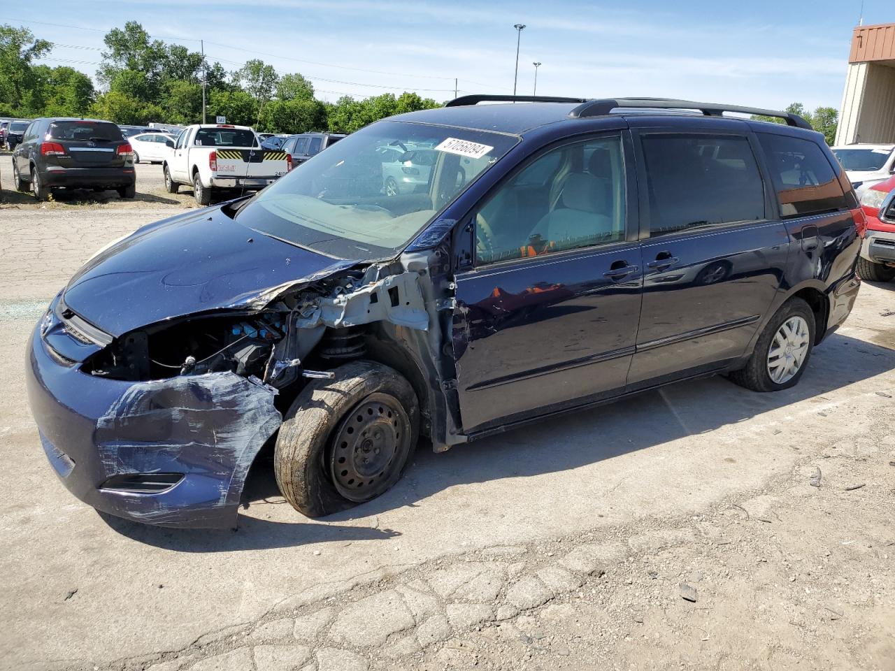 toyota sienna 2007 5tdzk23c07s008724