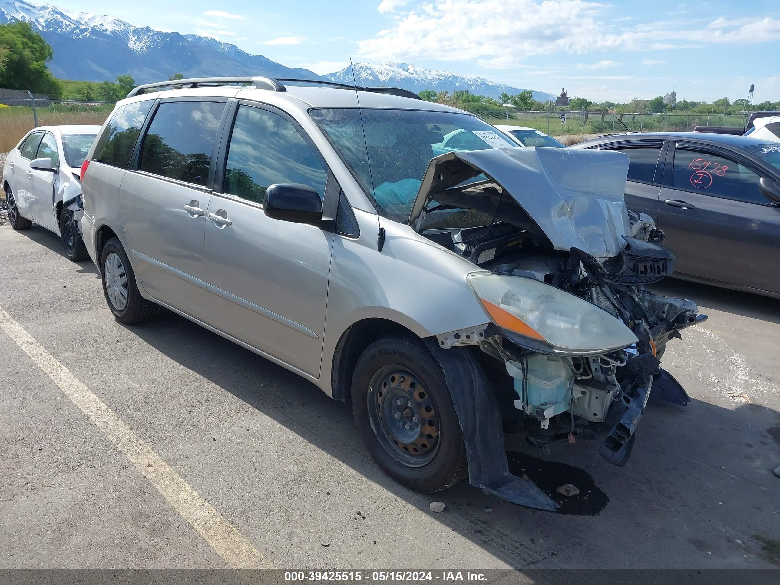 toyota sienna 2007 5tdzk23c17s060346