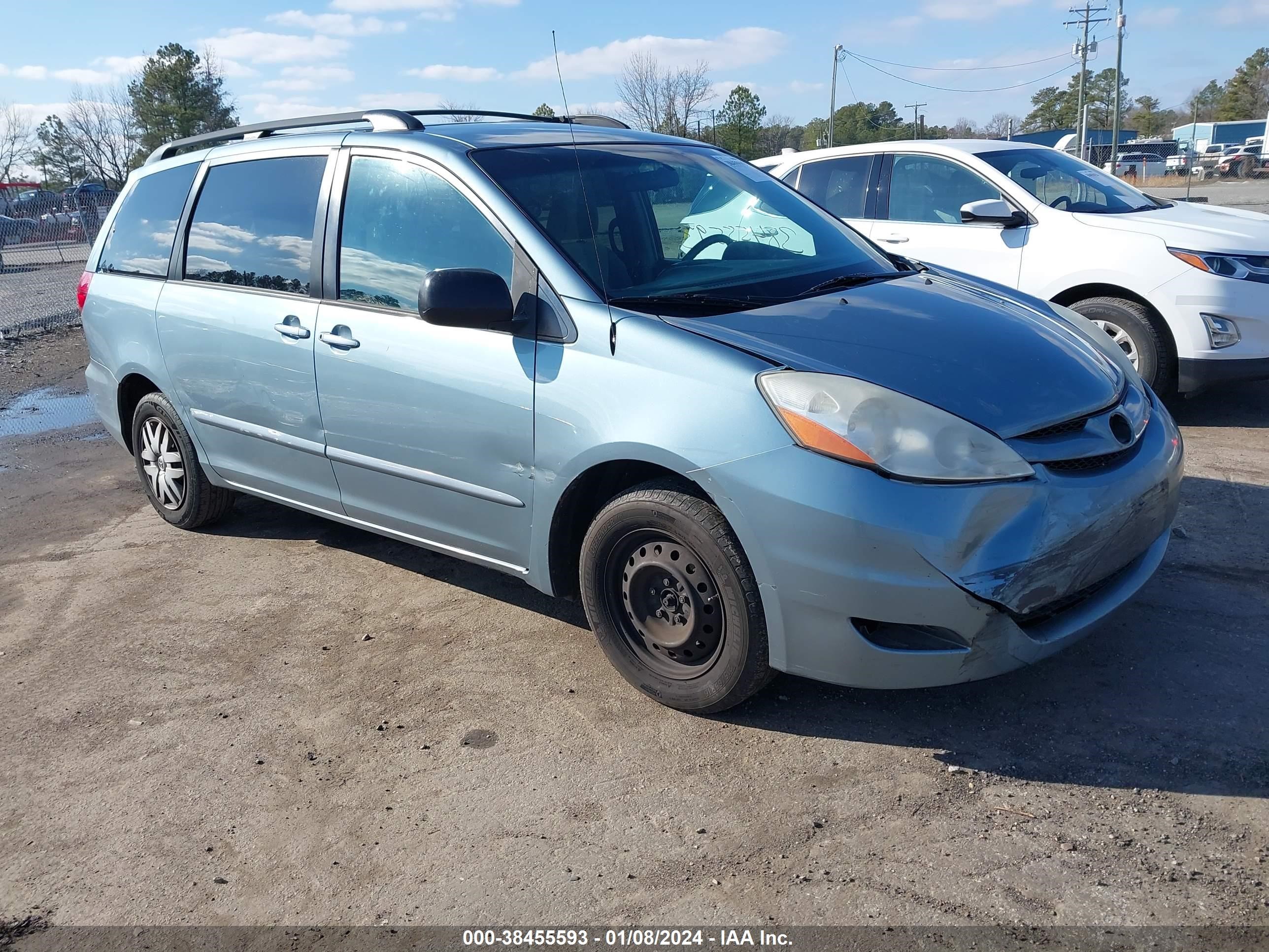 toyota sienna 2008 5tdzk23c18s132678