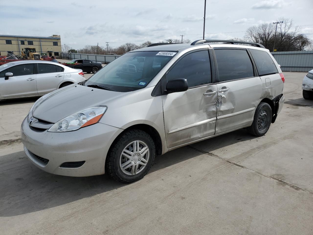 toyota sienna 2007 5tdzk23c27s054524