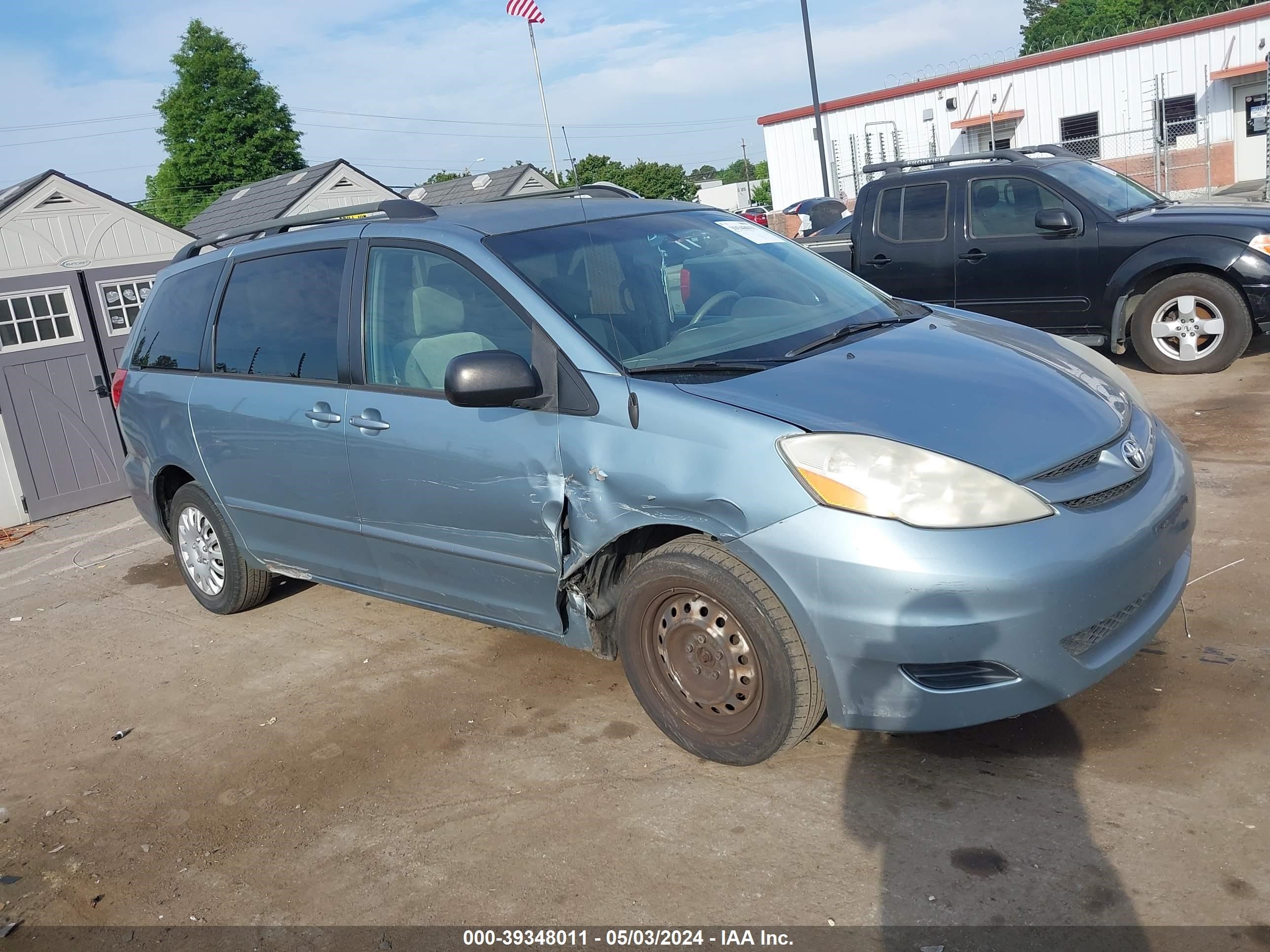 toyota sienna 2007 5tdzk23c37s074443