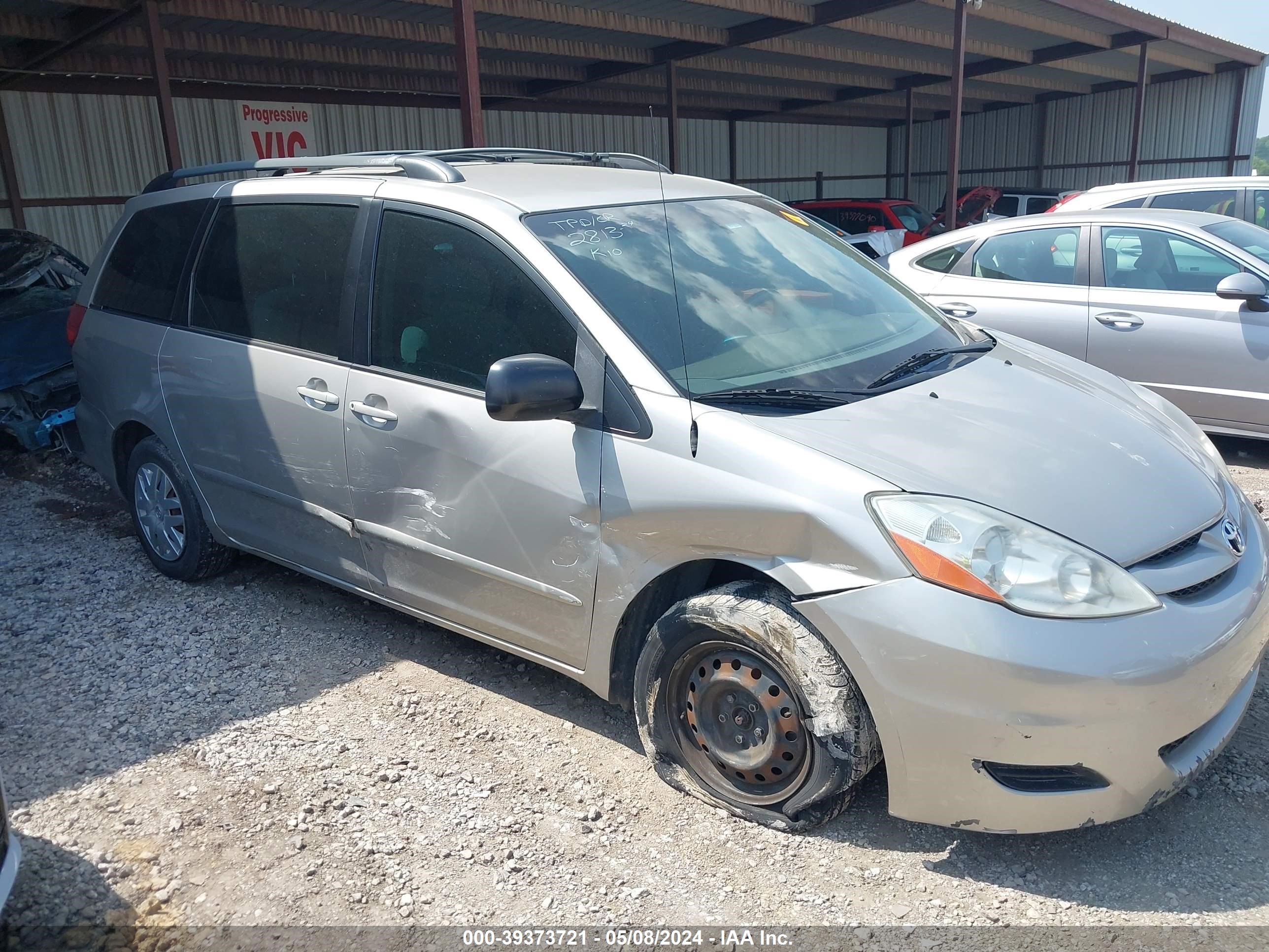 toyota sienna 2008 5tdzk23c48s111842