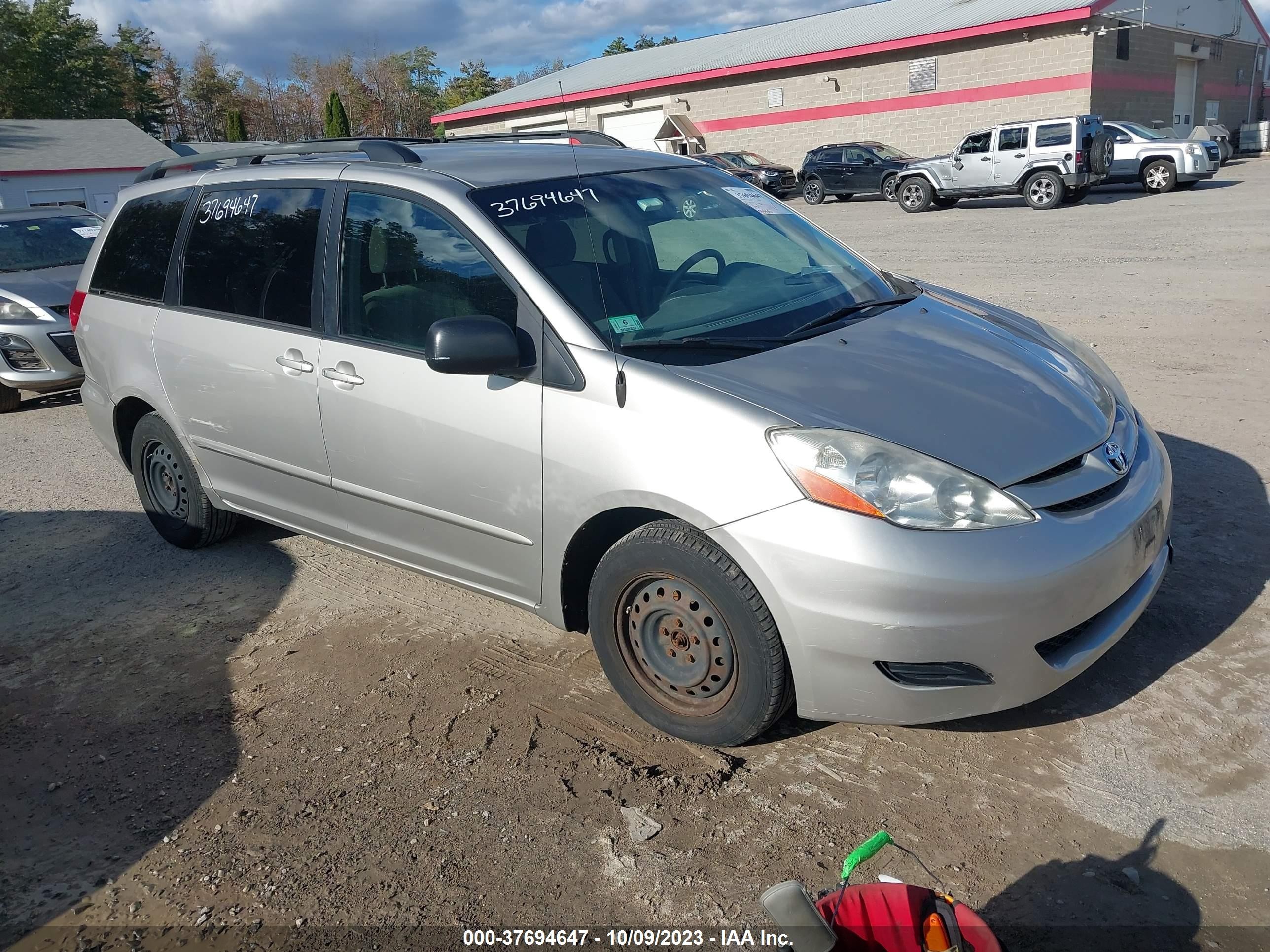 toyota sienna 2008 5tdzk23c48s116460