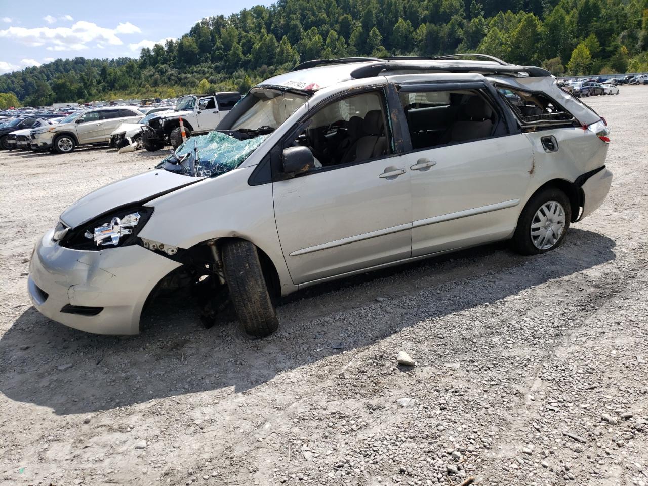 toyota sienna 2007 5tdzk23c57s095116