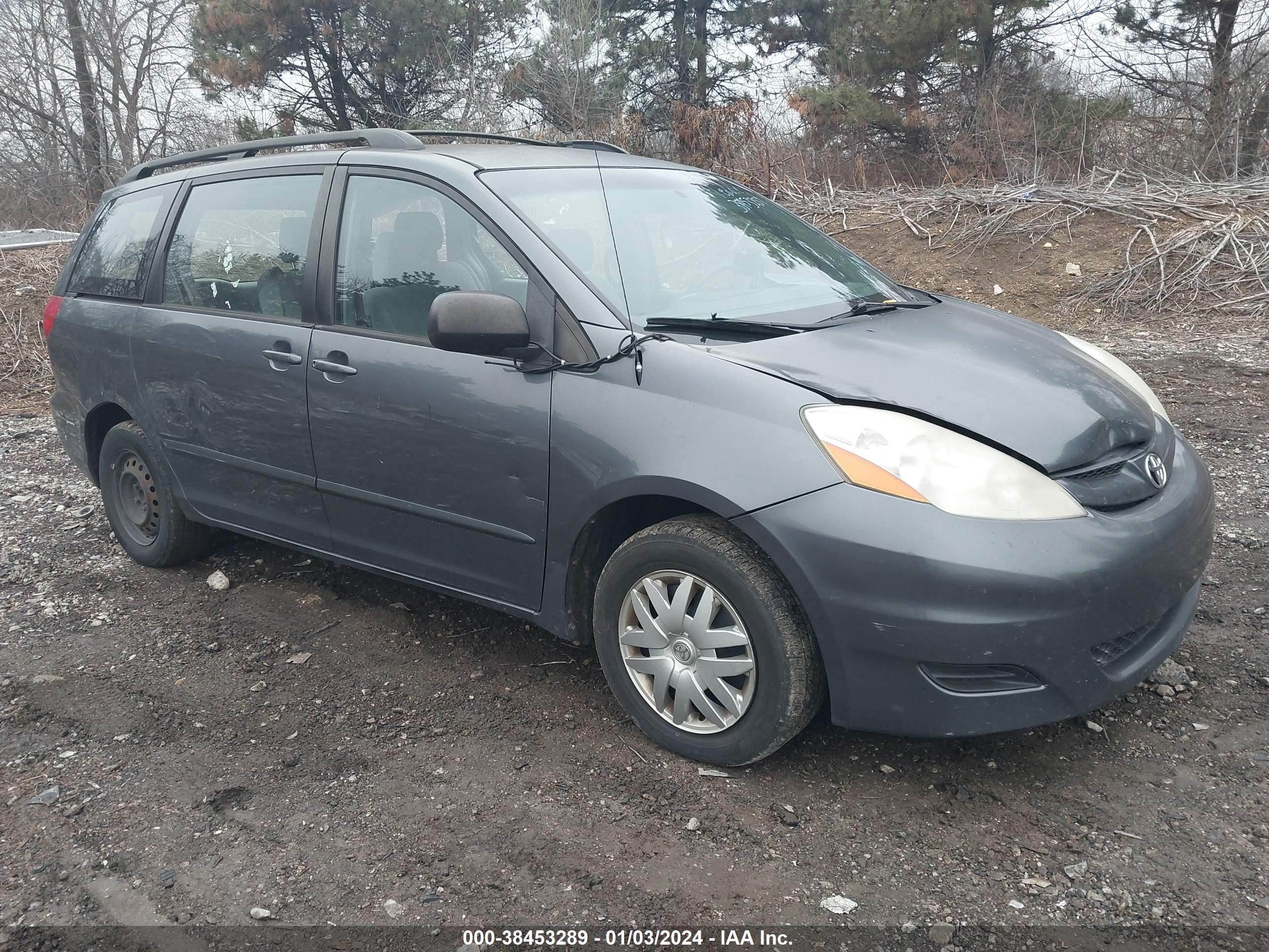 toyota sienna 2007 5tdzk23c67s030288