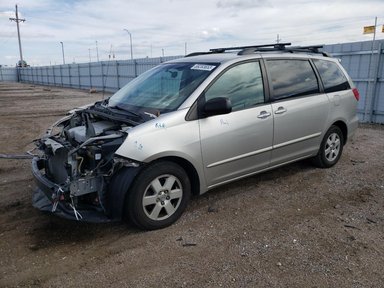 toyota sienna 2007 5tdzk23c67s049312