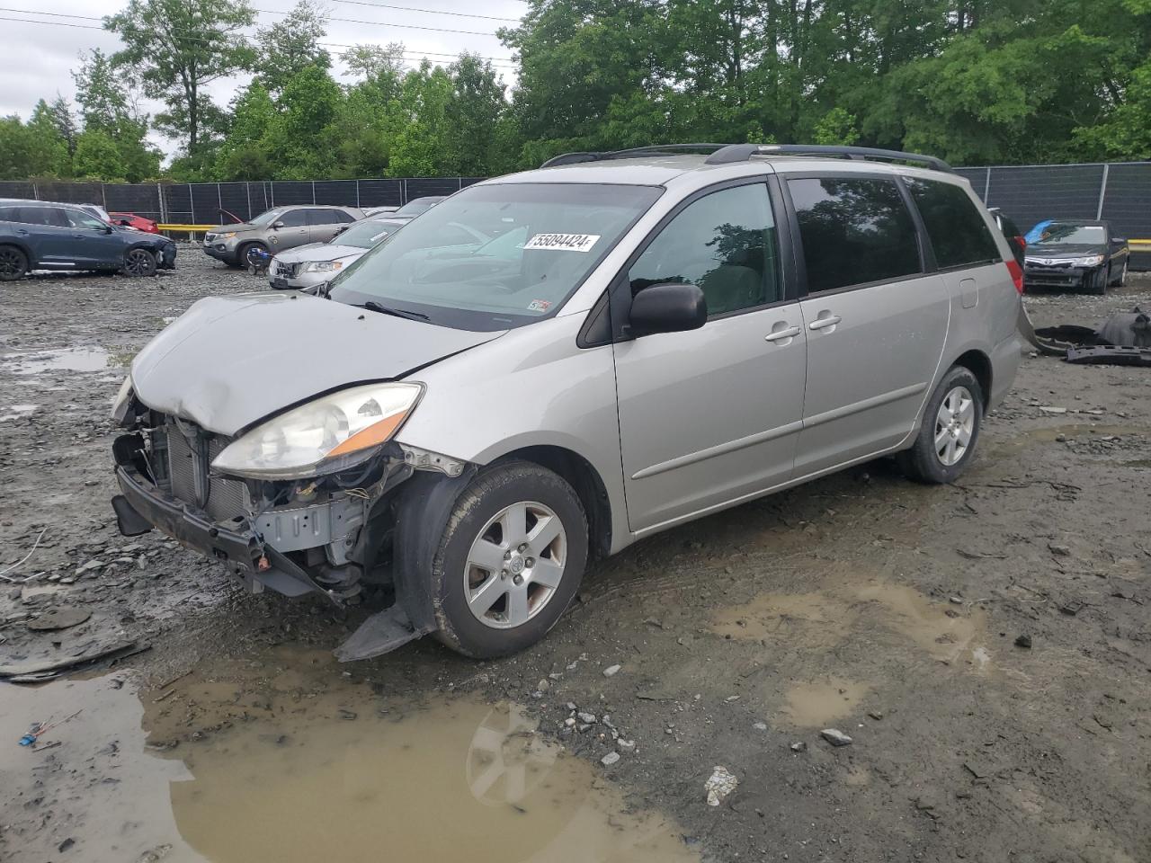 toyota sienna 2008 5tdzk23c78s149453